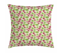 Surrealistic Floral Pillow Cover