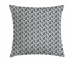 Prickle Plant and Polka Dots Pillow Cover