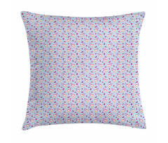 Cherry Flamingo Ice Cream Pillow Cover