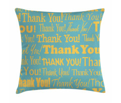 Appreciation Artwork Text Pillow Cover