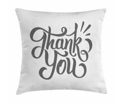 Spots Funky Dramatic Font Pillow Cover