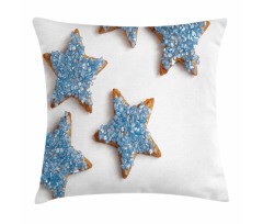 Baked Biscuits in Star Shape Pillow Cover