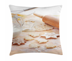 Milk in a Jar Baking Flour Pillow Cover