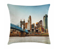 Citylife Panoramic Real Pillow Cover