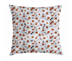 Close up Spring Flower Pillow Cover