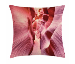 Famous Pink Antelope Canyon Pillow Cover