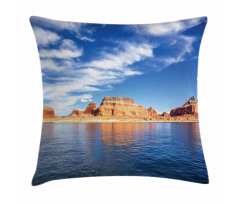 Lake Powell Rock Formations Pillow Cover