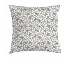Flourish Heart and Leaves Pillow Cover