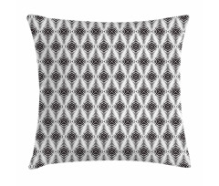 Modern Art Illusion Motif Pillow Cover