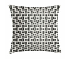 Contemporary Bold Lines Pillow Cover