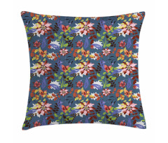 Floral Vintage Spring Pillow Cover