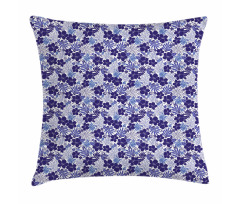 Monochrome Exotic Flora Pillow Cover