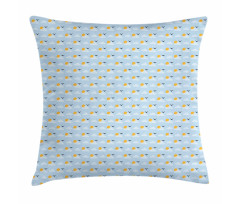 Summer Season Weather Design Pillow Cover