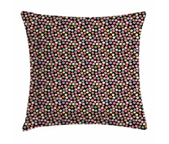 Hand-Painted Style Spots Pillow Cover