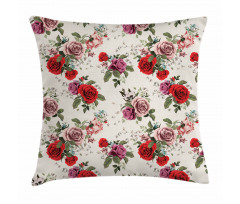 Romantic Roses Pillow Cover