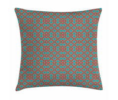 Colorful Floral Ornament Pillow Cover