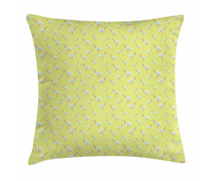 Origami Style Exotic Birds Pillow Cover