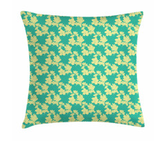 Botanical Flowers Blossom Pillow Cover