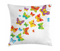 Cartoon Animals Spring Pillow Cover