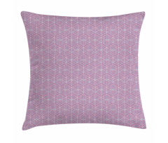 Repeating Diagonal Lines Pillow Cover