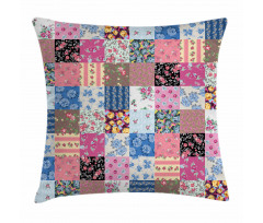 Checkered Squares Pillow Cover