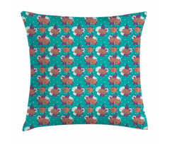 Peony Bouquet Celebration Pillow Cover