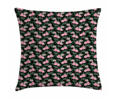 Spotted Fungi and Hedgehog Pillow Cover