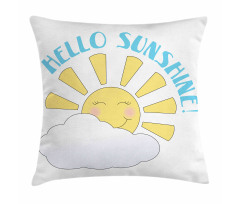 Morning Rising Sun Pillow Cover