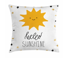 Nursery Typography Pillow Cover