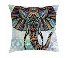 South Asian Animal Pillow Cover