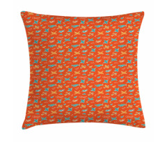 Aircraft Fly Pillow Cover