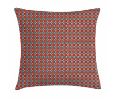 Illustrated Abstract Tiles Pillow Cover