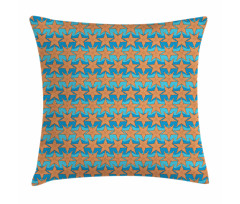 Starfish Aquatic Sea Animals Pillow Cover