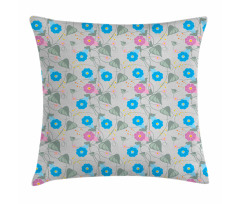 Bindweed Climbing Plants Pillow Cover