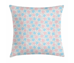 Children Pastel Circles Pillow Cover