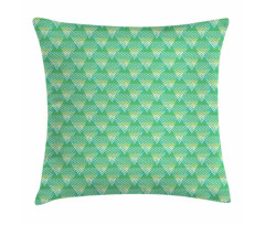 Striped Triangles Hipster Pillow Cover