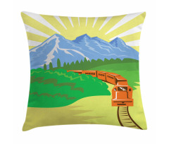 Forest America Countryside Pillow Cover