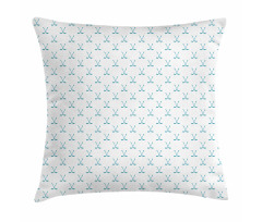 Clubs Sticks Graphic Pattern Pillow Cover