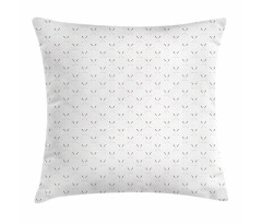 Crossed Golf Clubs Game Motif Pillow Cover