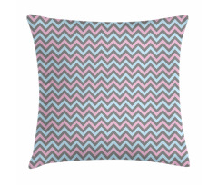 Pastel Sharp Zigzags Pillow Cover