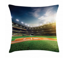 Game Thrill Stadium Photo Pillow Cover