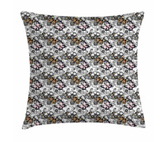 Roses in Blossom Spring Pillow Cover