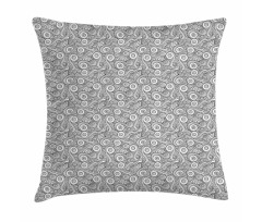 Retro Natural Petals Pillow Cover