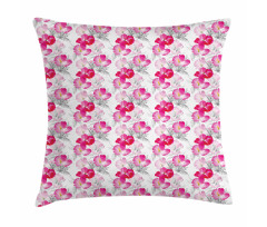 Spring Romantic Composition Pillow Cover