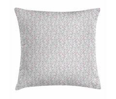 Art Deco Sprigs and Berries Pillow Cover
