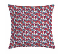 Tropical Hawaii Pomegranate Pillow Cover