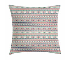 Cultural Geometric Pattern Pillow Cover