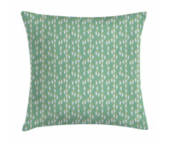 Tropical Cartoon Cockatoos Pillow Cover