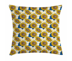 Graphic Harvest Yield Pillow Cover