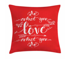 Freehand Sketch Elements Pillow Cover